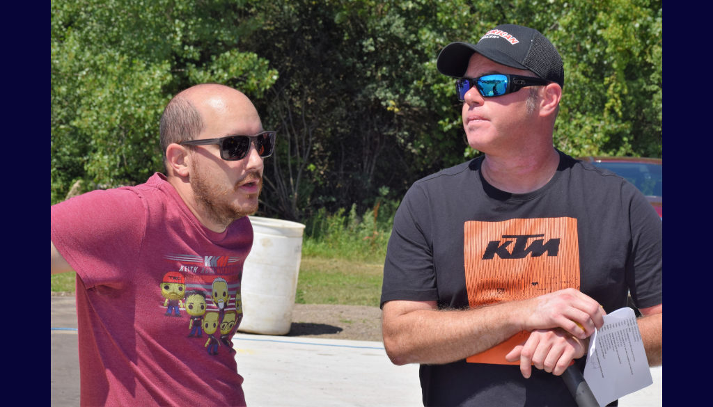 Joe Liguori (left) and Charlie Schultz (right) are battling one another for this season's Must See Racing national sprint car championship.